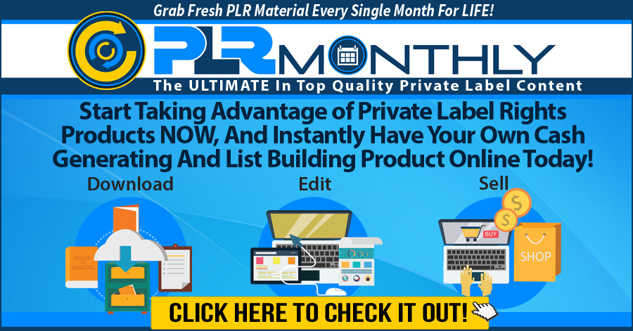 PLR Monthly